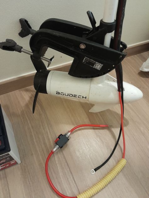 Motore elettrico nautico da 62 libbre con batteria Ferro Litio - Foto 4