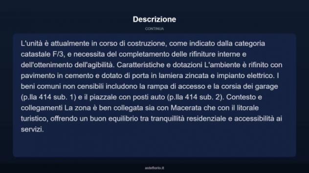 Immobile in asta di 8 m² in vendita a Corridonia - Foto 9