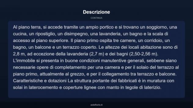 Immobile in asta di 385 m² con più di 5 locali e box auto in vendita a Livorno Ferraris - Foto 9