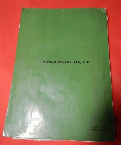 Manuale d'officina Shop Manual originale Honda CB750 1969 - Foto 2