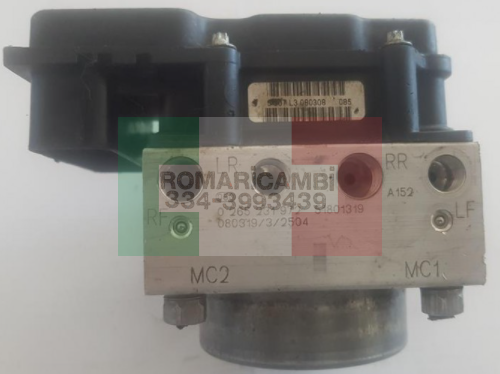Fiat 500 1.2 2008 centralina gruppo pompa ABS 51801319