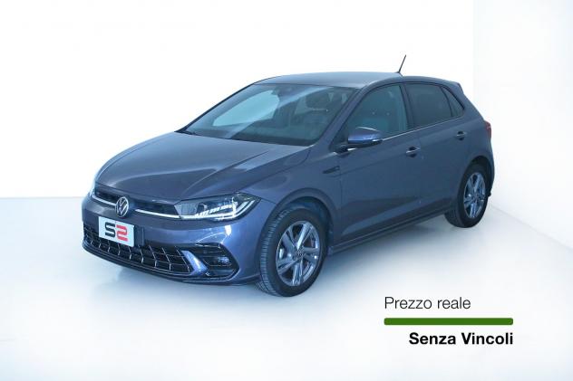 Volkswagen Polo 1.0 TSI R-Line Fari IQ.Light LED Matrix/Tech Pack/Ambient Light/Park Assist/Cerchi in lega "Valencia" 6,5 J x 16" Galvano Grey, Volksw