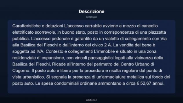 Immobile in asta di 16 m² in vendita a Cogorno - Foto 8
