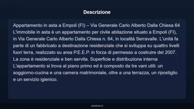 Immobile in asta di 45 m², box auto in vendita a Empoli - Foto 4