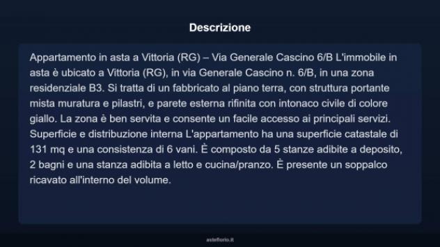 Immobile in asta di 131 m² in vendita a Vittoria - Foto 3