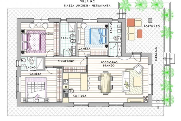 Casa singola in vendita a Pietrasanta 116 mq Rif: 1247664 - Foto 3
