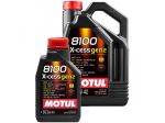 6 Litri Olio Motore MOTUL 8100 X CESS GEN2 5W40 Olio Sintetico