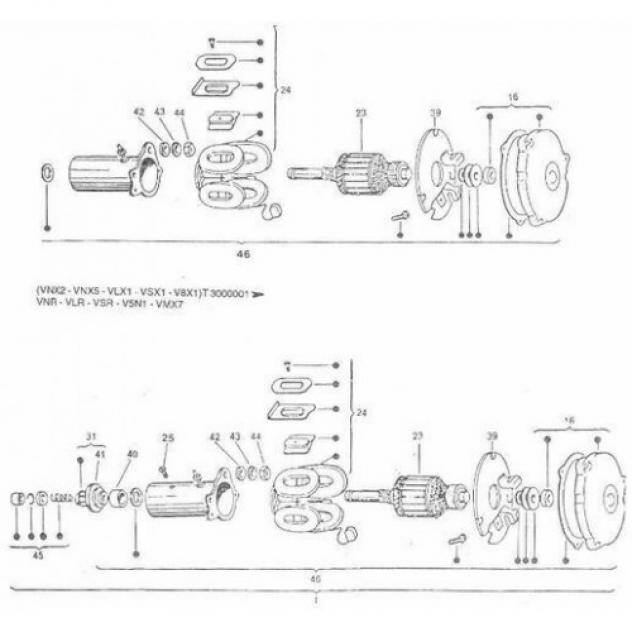 Coperchio motorino avviamento Vespa PX Cosa 1 - 225797 - Foto 3