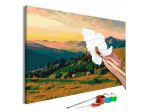 Quadro Fai Da Te 60x40 Cm. Montagne N.3 ARREDALACASA Spedizione Gratis