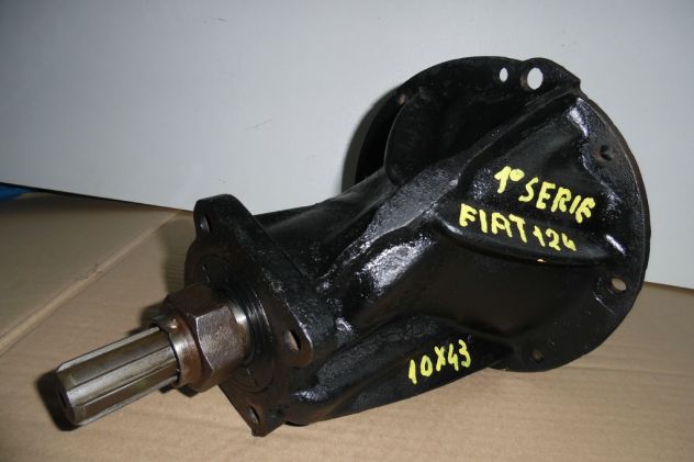 GRUPPO DIFFERENZIALE 10X43 FIAT 124 1 SERIE X SEMIASSE 22 CAVE attacco quadrato