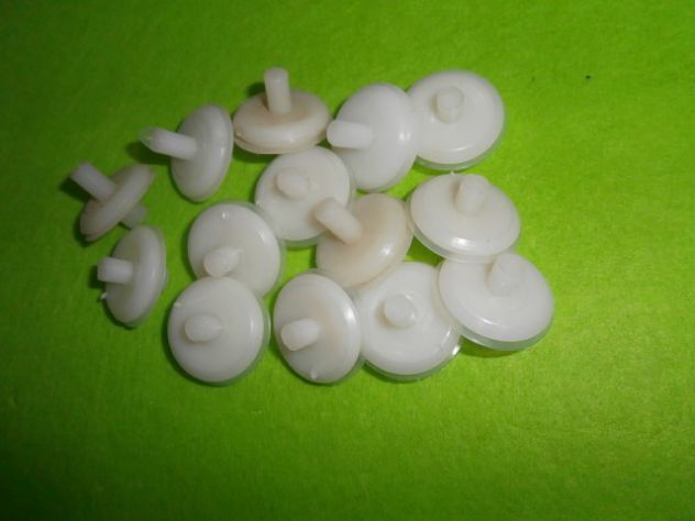 Mollette ganci clip fissaggio modanature profili sottoporta Fiat 128 B CL RALLY - Foto 3