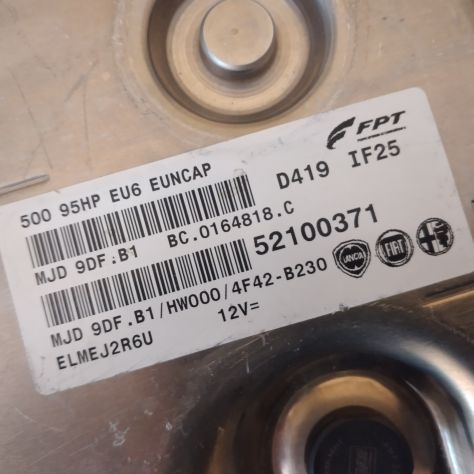 Centralina Fiat 500 95hp 52100371 MJD 9DF.B1 FTP Magneti Marelli - Foto 4