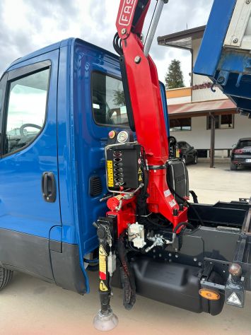 IVECO NEW DAILY 35-150 RIBALTABILE GRU FASSI - Foto 5