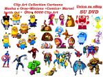 Mega Raccolta 6000 Clip Art Cartoons su DVD