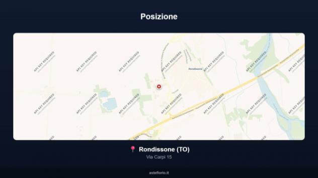 Immobile in asta di 600 m² in vendita a Rondissone - Foto 2
