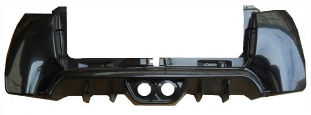 7AT029 PARAURTI POSTERIORE CARBON LOOK AIXAM GTO