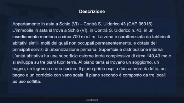 Immobile in asta di 140 m² con più di 5 locali in vendita a Schio - Foto 17