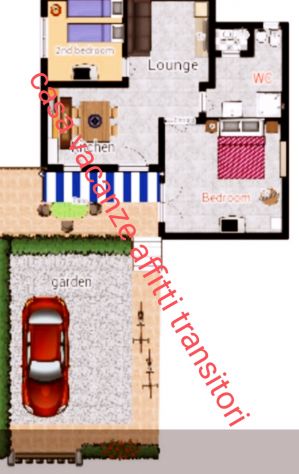 Ostia casa vacanze giardino posto auto appartamento turistico - Foto 10