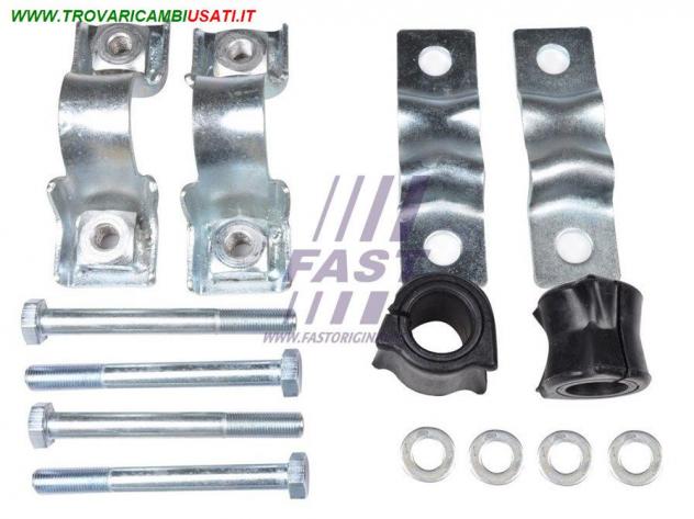 GOMMINO STABILIZZATORE FIAT SCUDO 07 ANTERIORE KIT 25MM FT18412 Meccanica  Assale  Telaio  Barra stabilizzatrice ant. FIAT - SCUDO - 2007  2016