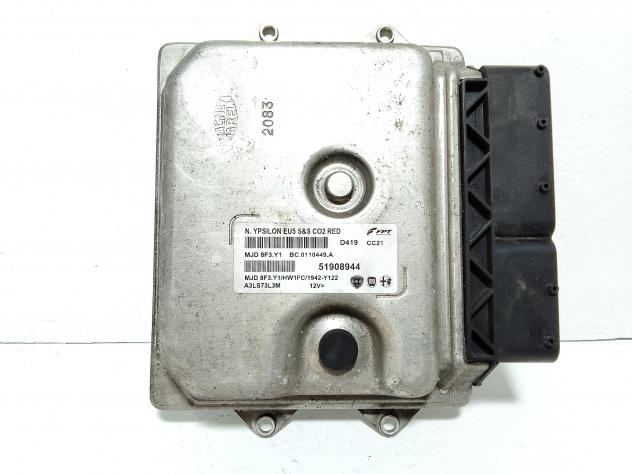 CENTRALINA MOTORE LANCIA Ypsilon 4° Serie 51908944 199B1000 Diesel 1300 (1123) - Foto 2