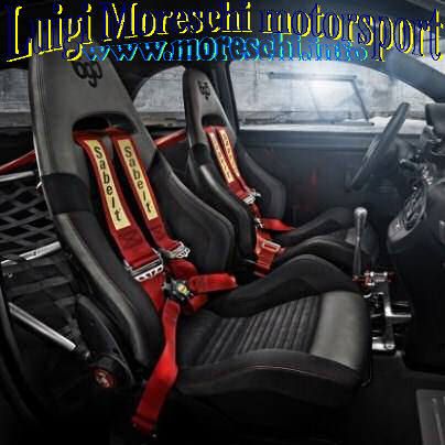 Cintura Sabelt Racing 4 punti, Tuning per Abarth