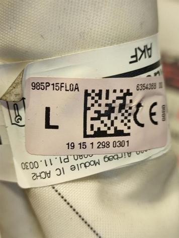 AIRBAG A TENDINA LATO SINISTRO NISSAN Micra Serie (K14) G16356762 985P15FL0A H4B408 (17) - Foto 3