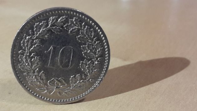 Svizzera, Confederazione 10 Rappen 1973. - Foto 6