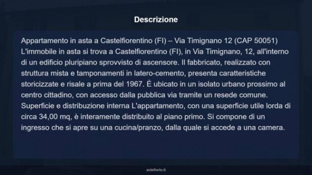 Immobile in asta di 34 m² in vendita a Castelfiorentino - Foto 18