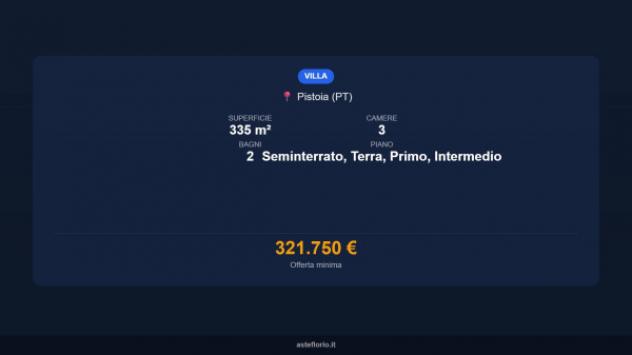 Immobile in asta di 335 m², box auto in vendita a Pistoia - Foto 16