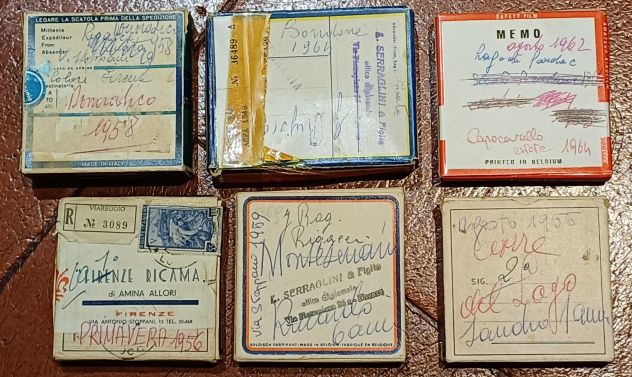 Collezione vintage di 6 pellicole di famiglia 8mm. - Foto 2