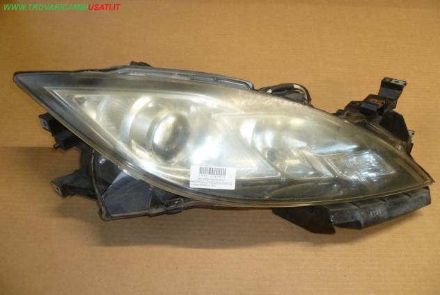 PROIETTORE D. PARABOLA NERA (da lucidare) MAZDA 6 (GH)  Parti elettriche  Fanaleria  Proiettori  Proiettore ant. MAZDA - 6 - 01-03-2008 - 01-04-2010
