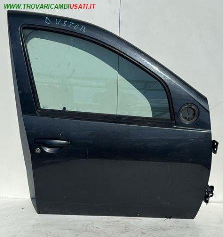 PORTA ANT.D. GRIGIO SCURO MET. C/ALZ. E SERR. 999-U1307555 Carrozzeria Lamierati esterni Porte Porta ant. dx. DACIA - DUSTER - 01-03-2010 - 01-12-