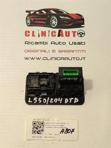 INTERRUTTORE MULTIPLO LAND ROVER Discovery Sport (L550) GK72-11654-DB 204DTA (1418) - Foto 2