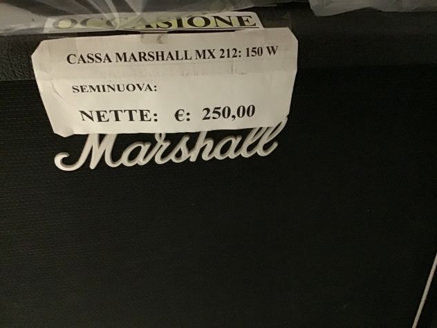 Cassa Marshall seminuova 150 w