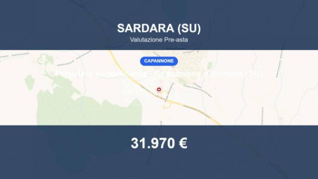 Immobile in asta di 1097 m² in vendita a Sardara