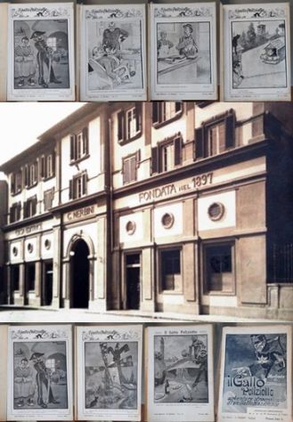 il Gatto Poliziotto, C. RIOVITTO, CASA EDITRICE G. NERBINI 1917. - Foto 3