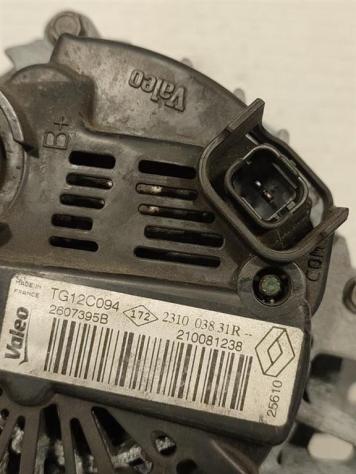 ALTERNATORE DACIA Duster 1° Serie 231003831R TG12C094 K9K diesel 1461 (1017) - Foto 4