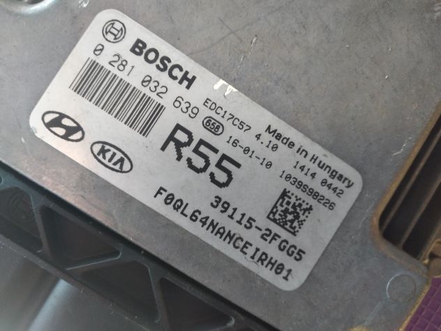 Centralina motore Bosch KIA Sportage 2.0, 0281032639, 0 281 032 639, 39115-2FGG5 - Foto 7