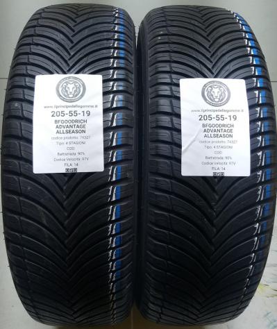2 GOMME 205 55 19 BFGOODRICH A74327