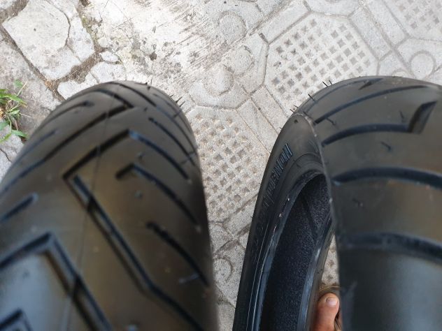 COPPIA PNEUMATICI CAGIVA Mito 1994 1995 1996 1997 1998 1999 - Foto 7