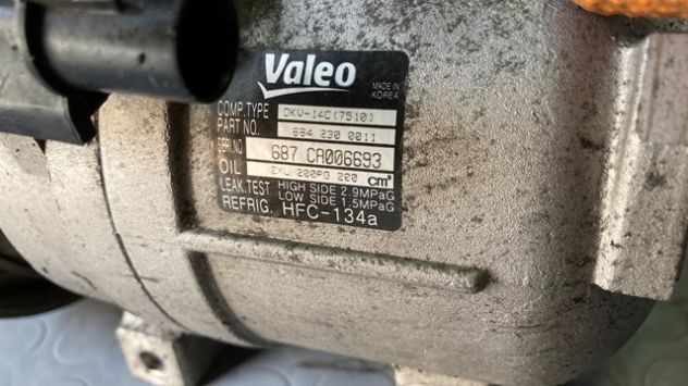Compressore climatizzatore Ssangyong Actyon 2.0XDI del 2009 (6642300011) - Foto 5