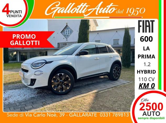 FIAT 600 1.2 Hybrid 110cv La Prima - PRM GALLOTTI