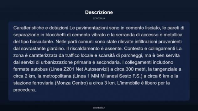 Immobile in asta di 21 m² in vendita a Monza - Foto 6