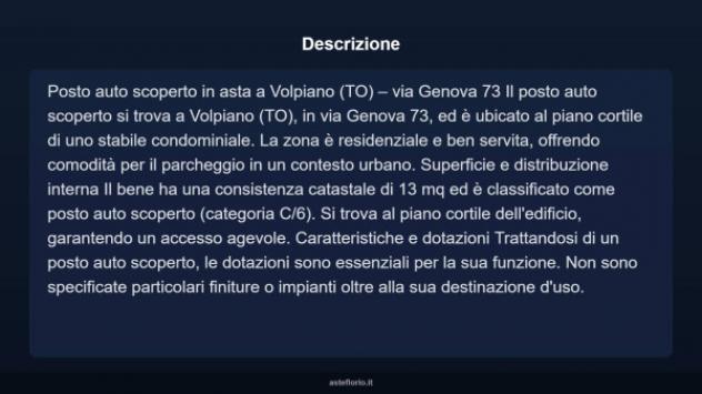 Immobile in asta di 13 m² in vendita a Volpiano - Foto 10