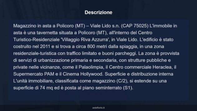 Immobile in asta di 74 m² in vendita a Policoro - Foto 4