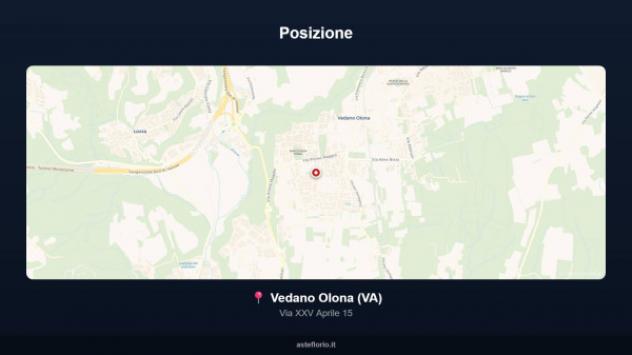 Immobile in asta di 78 m² con più di 5 locali e box auto in vendita a Vedano Olona - Foto 18