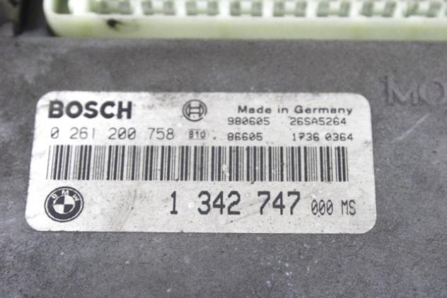BMW R 1100 RT 13611342747 51252313183 KIT CHIAVI ECU ACCENSIONE 259 94 - 01 KEYS LOCKS ECU KIT - Foto 2