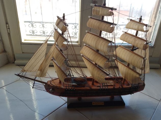 Veliero in legno Fragata Siglo XVII da Collezione - Foto 6