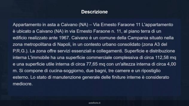 Immobile in asta di 112 m² in vendita a Caivano - Foto 7
