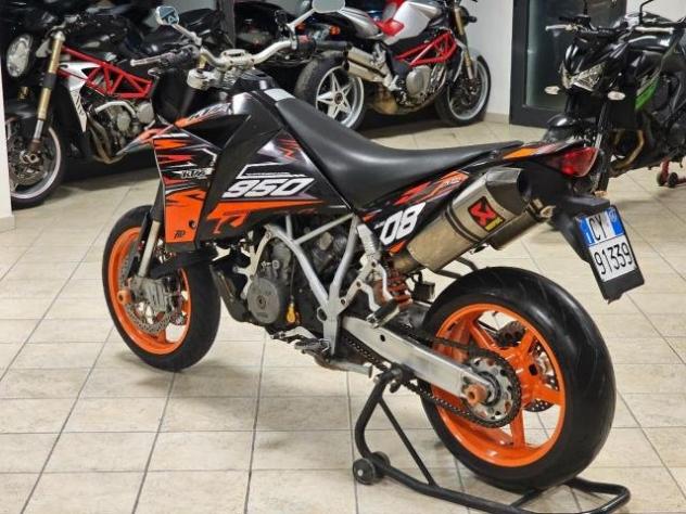 KTM SUPERMOTO 950 CON SCARICHI AKRAPOVIC - Foto 5